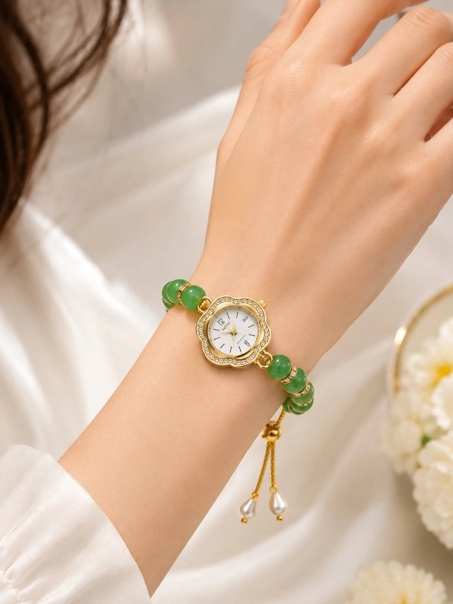 Boho Statement Jewelry Watch - Women Vintage Gold Plated Tassel Bracelet | Ethnic Party Style | Stylish Accessory
