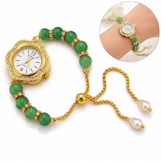 Boho Statement Jewelry Watch - Women Vintage Gold Plated Tassel Bracelet | Ethnic Party Style | Stylish Accessory