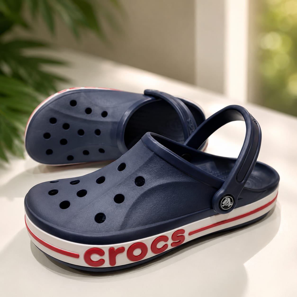 Crocs Bayaband Clog – Navy Red